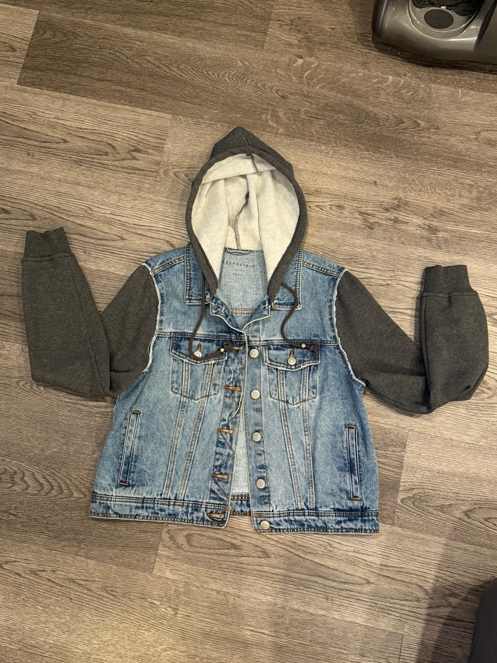 Hoddie denim jacket